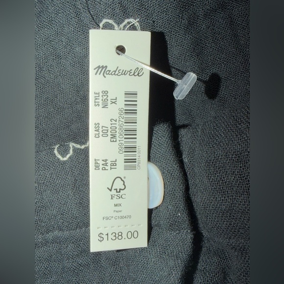 Black Floral boho Midi Dress by Maxwell NWT MSRP $138 - Picture 12 of 13